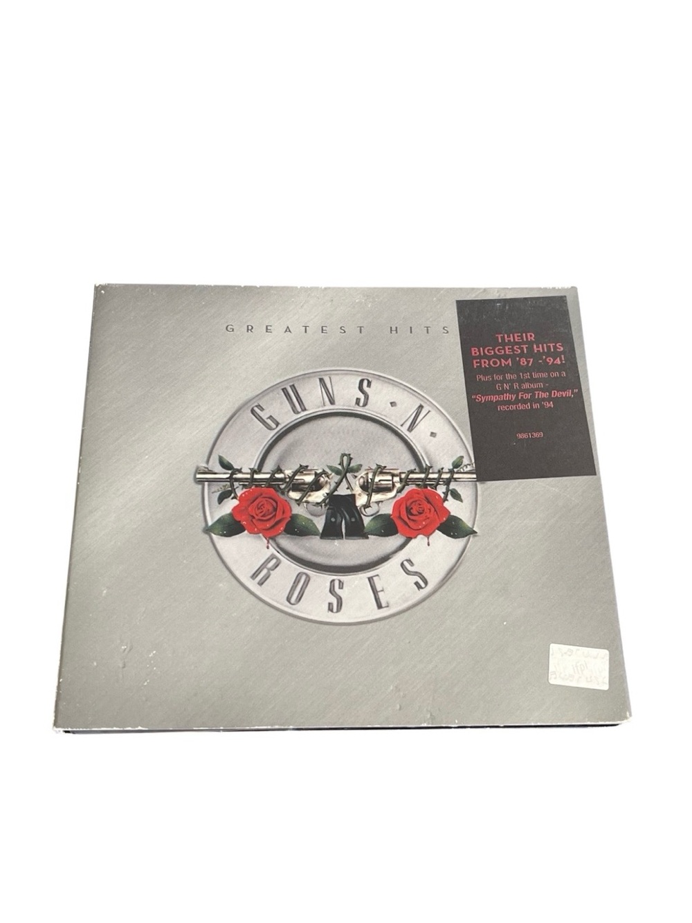 Guns N Roses Greatest Hits CD Argentina Digipak 2004 9861369 Hype Sticker
